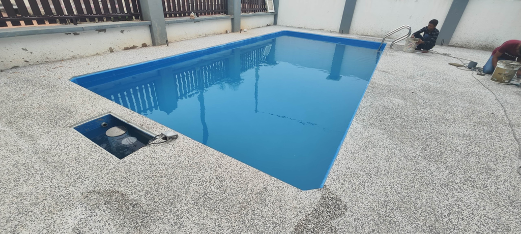 step-4-4 Cover surroundings with cement and finishings